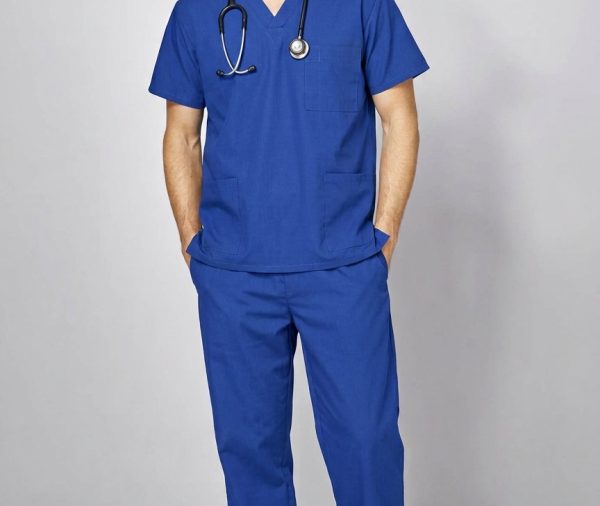 A59000 Advatex Gender-Neutral Johnson Scrub Top