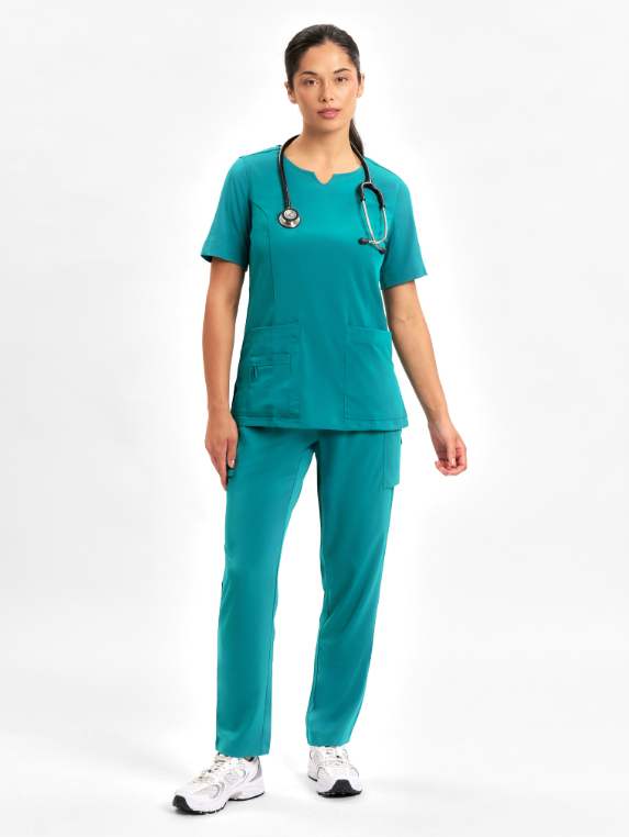 CSP943LL Avery Women's Slim Leg Scrub Pant
