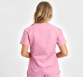 H10622 Classic Womens Scrub Top - Image 2