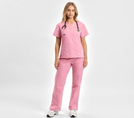 H10622 Classic Womens Scrub Top