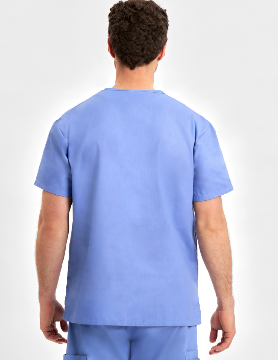 H10612 Classic Gender-Neutral Scrub Top - Image 14