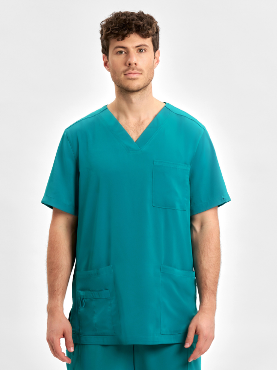 CST945MS Avery Mens V-Neck Scrub Top