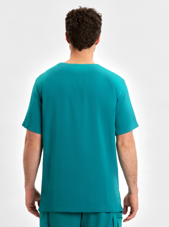 CST945MS Avery Mens V-Neck Scrub Top - Image 4